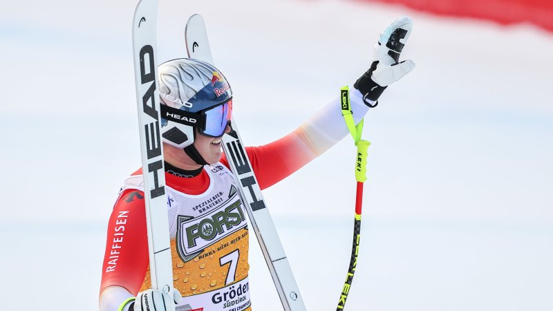 Schweizer Show in Gröden - Österreicher schauen nur zu