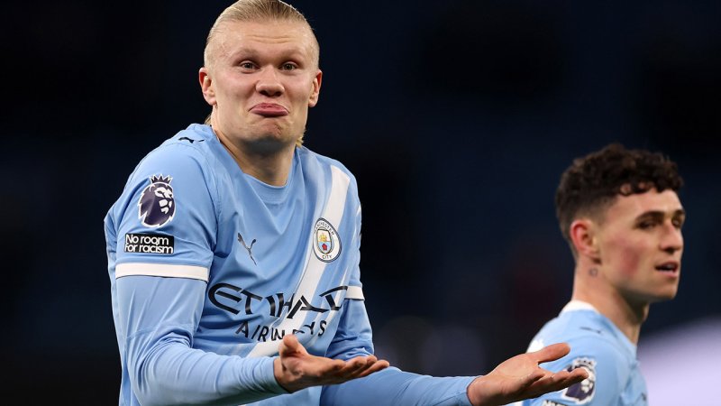 Haaland-Doppelpack bei souveränem Heimsieg über die "Hammers"