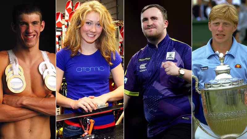 Littler und seine Vorgänger: Die Wunderkinder des Weltsports