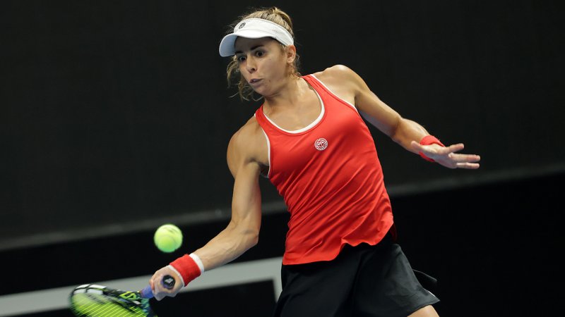 Julia Grabher trainierte mit ehemaliger Nummer eins der Welt