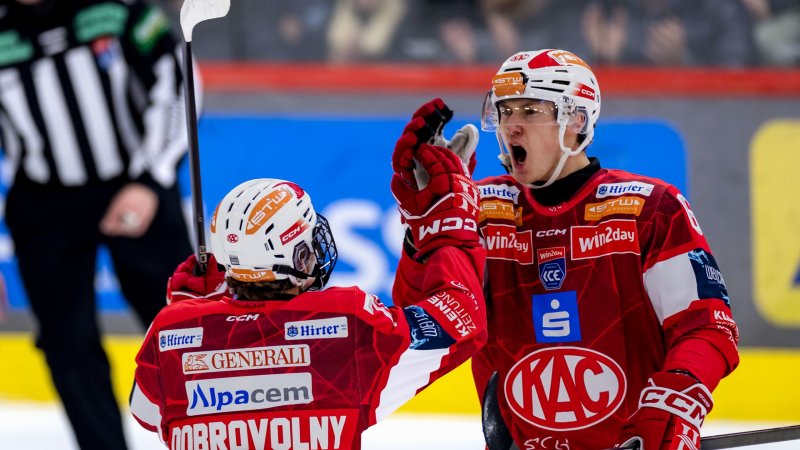 Derby-Heimsieg! KAC behält gegen den VSV die Oberhand