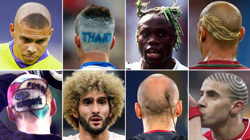 Die ausgefallensten Frisuren der Fußball-Geschichte