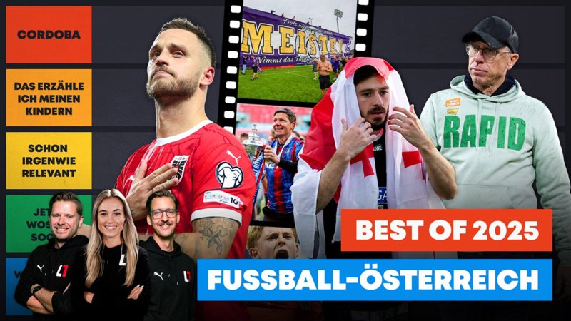 Fußballjahr 2025 im Rückblick: Das große Ansakonferenz-Ranking