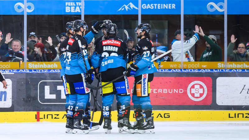 Black Wings zerlegen Fehervar, Bozen die Pioneers