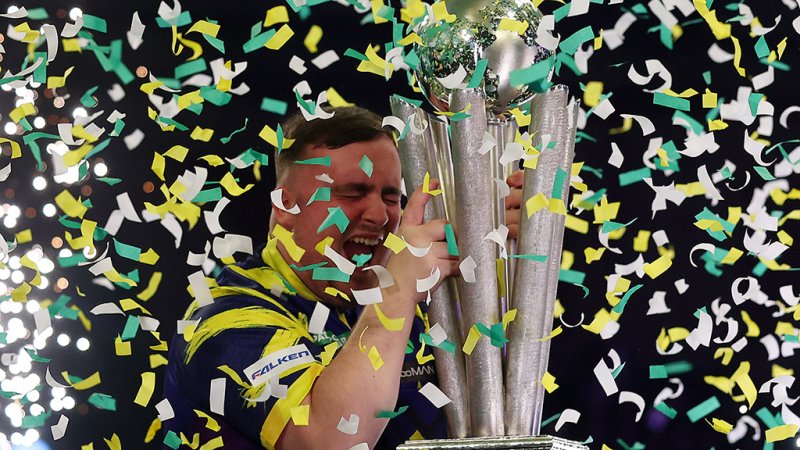 Pure Dominanz! Littler ist erneut Darts-Weltmeister