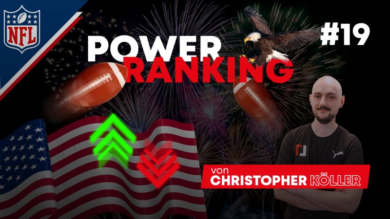 NFL: Das Power Ranking vor den Playoffs