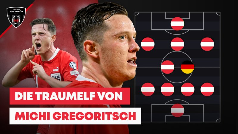 Michael Gregoritsch: Das ist seine persönliche Traumelf