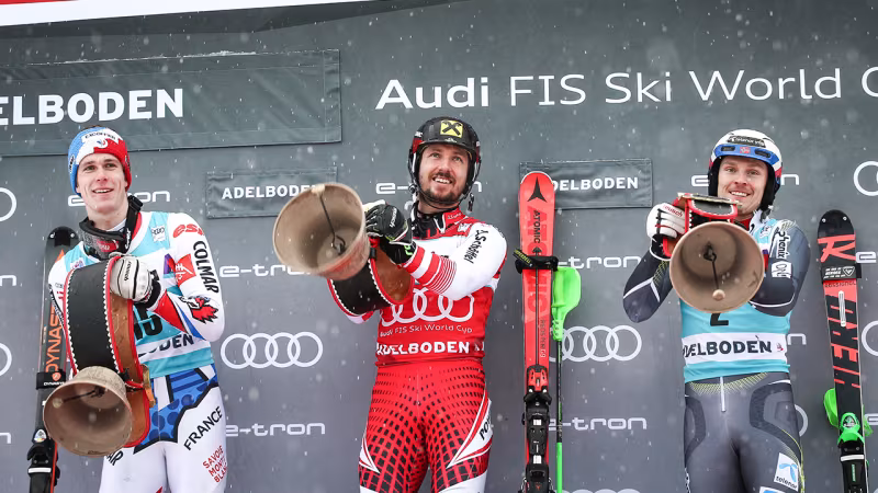 Adelboden legendär: Marcel Hirscher als Rekordsieger am Chuenisbärgli