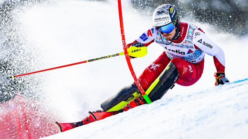 Slalom in Adelboden - das Ergebnis