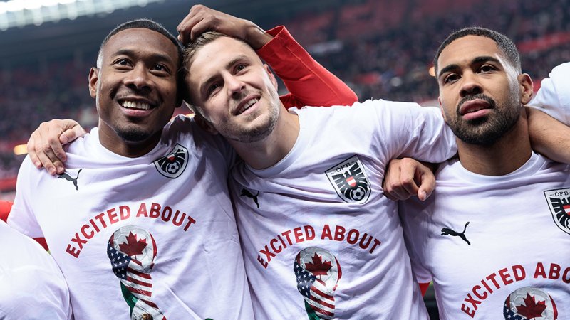 Bericht: ÖFB-Team begrüßt im März zwei WM-Teilnehmer in Wien