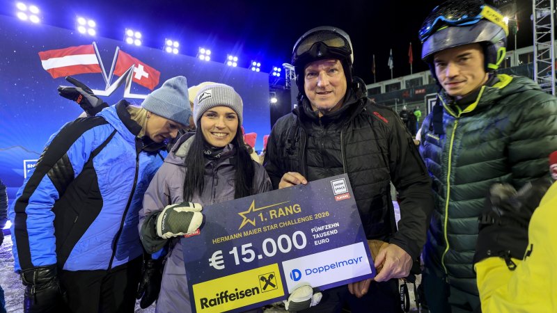 Hermann Maier Star Challenge - Ski-Legenden und Promis