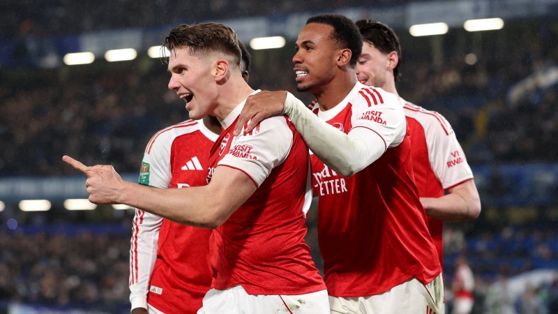 Arsenal legt im EFL-Cup-Halbfinale gegen Chelsea vor
