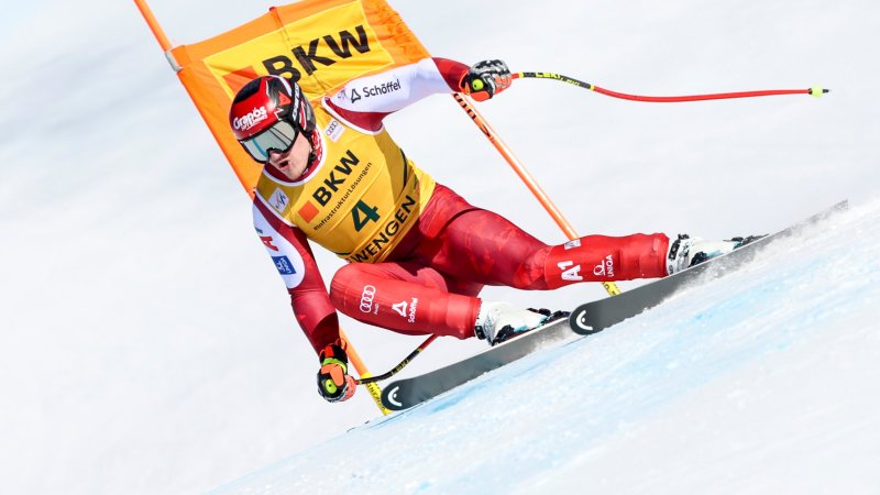 Babinsky hinter Premieren-Sieger am Wengen-Podest