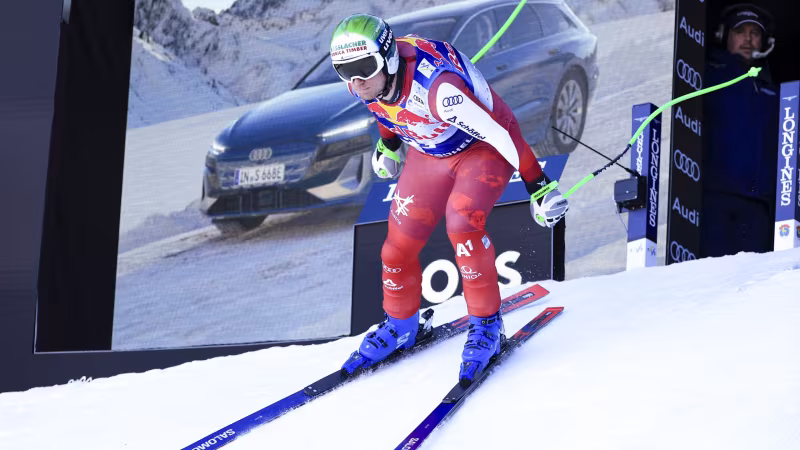 Hahnenkammrennen 2026 - Bilder des 1. Trainings