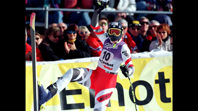 Streif legendär: Fritz Strobls Streckenrekord