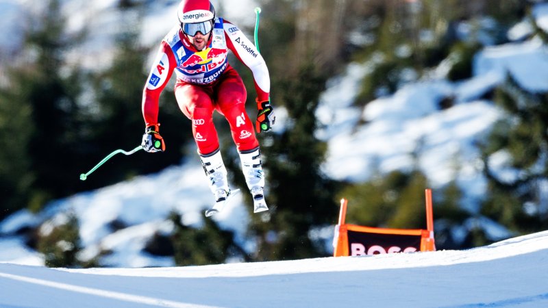 Ski heute: Zweites Abfahrtstraining in Kitzbühel