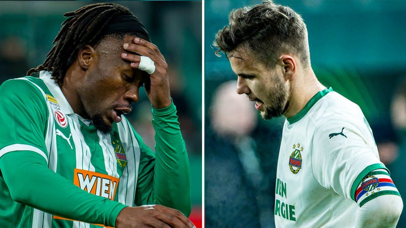 Zwei Rapidler müssen operiert werden und fehlen mehrere Monate