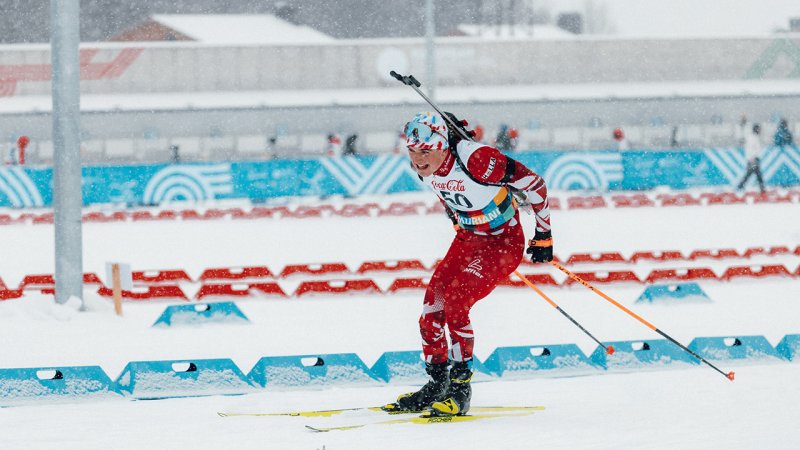 Biathlon: Matti Pinter gewinnt bei Junioren-EM Silber