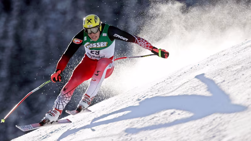 Hermann Maier - der Super-G-Kaiser von Kitzbühel