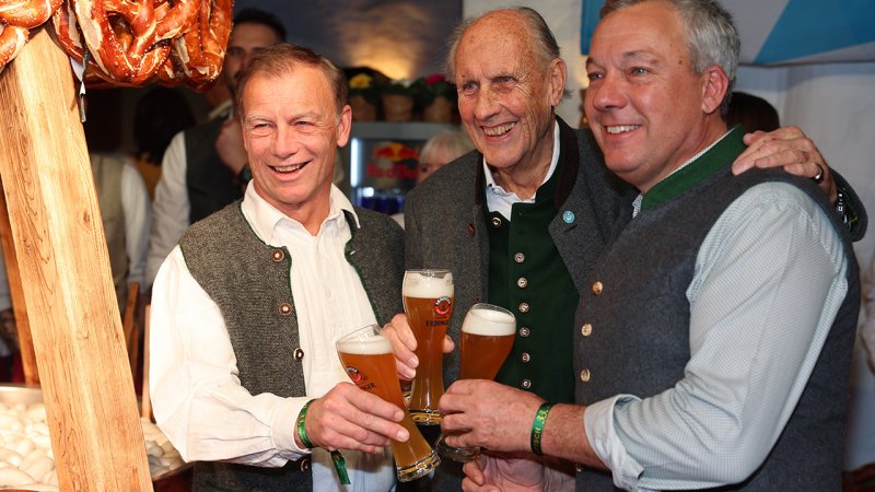 Die Bilder der Weißwurst-Party 2026