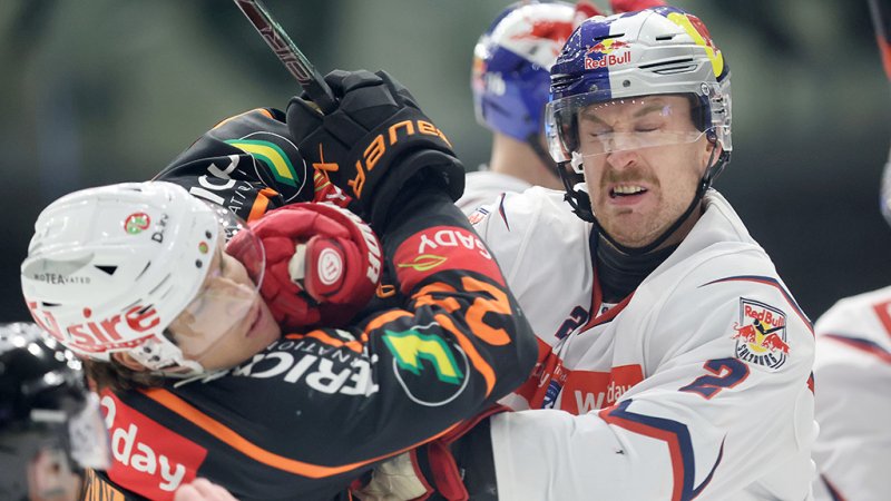 108 Strafminuten! Salzburg gewinnt packendes Top-Spiel in Graz