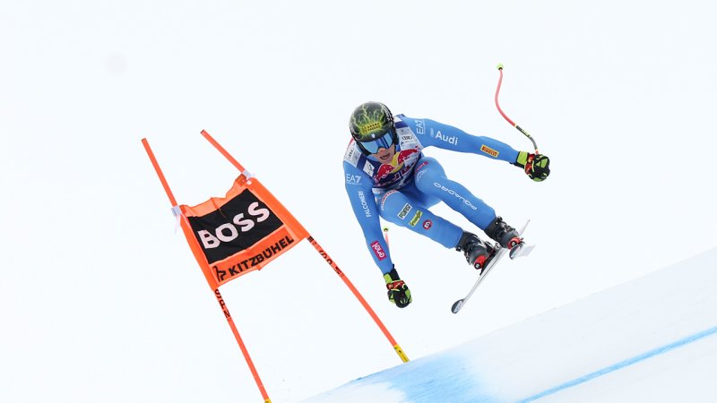 Kitzbühel-Abfahrt: Das Sieger-Trio auf der Streif