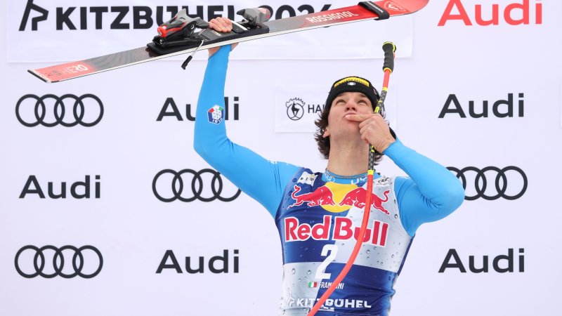 Tränen bei Kitz-Sieger Franzoni: "Matteo wäre stolz auf mich"