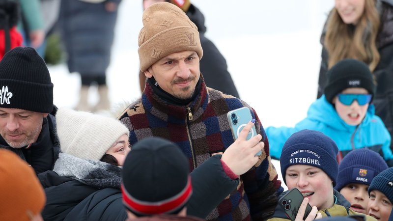 Schwarzenegger, Ibrahimovic  & Co. - Promis an der Streif