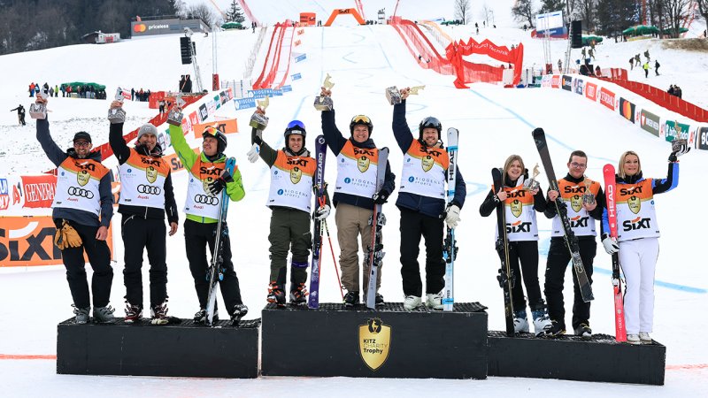 Naschenweng, Vettel & Co.: Die Bilder vom Kitz-Charity-Race