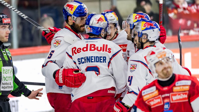 Salzburg entscheidet ICE-Spitzenspiel in Klagenfurt für sich