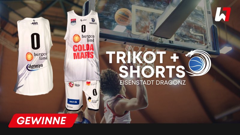 GEWINNSPIEL: Heimtrikot & Shorts der Eisenstadt Dragons