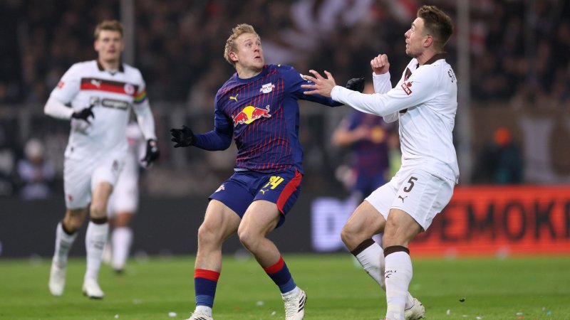 Leipzig gibt in letzter Minute Sieg bei St. Pauli her