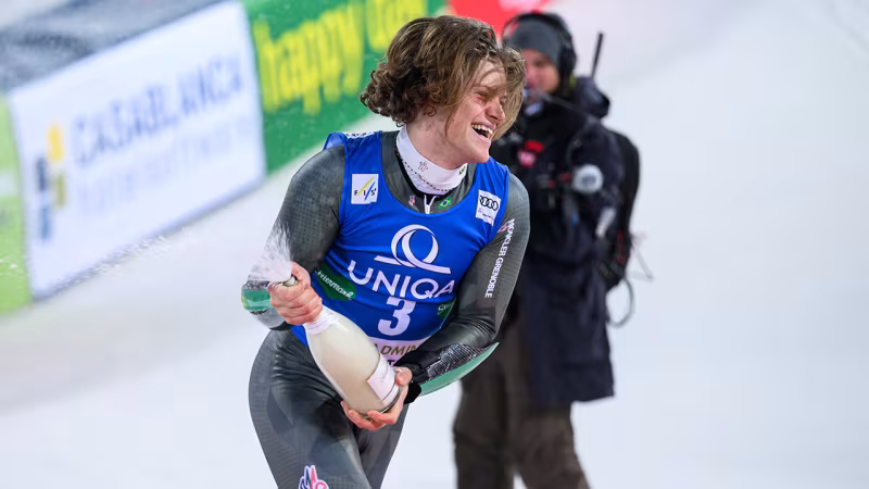 Spektakulär! Das Siegertrio beim Nightrace-RTL