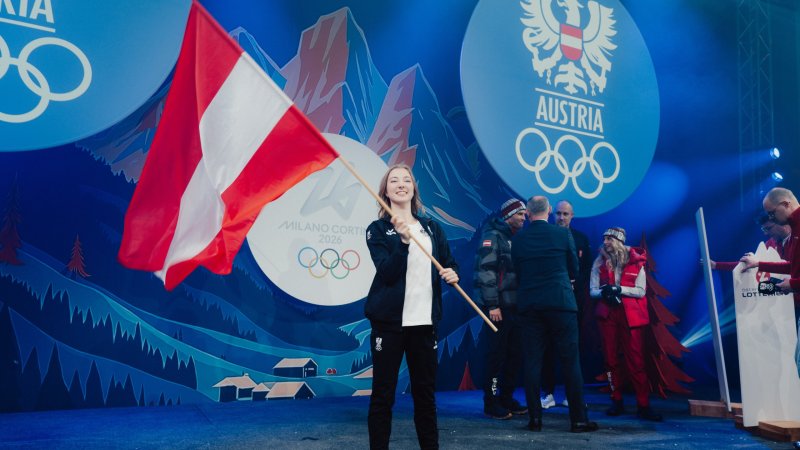 So haben sich Österreichs Olympia-Helden einkleiden lassen