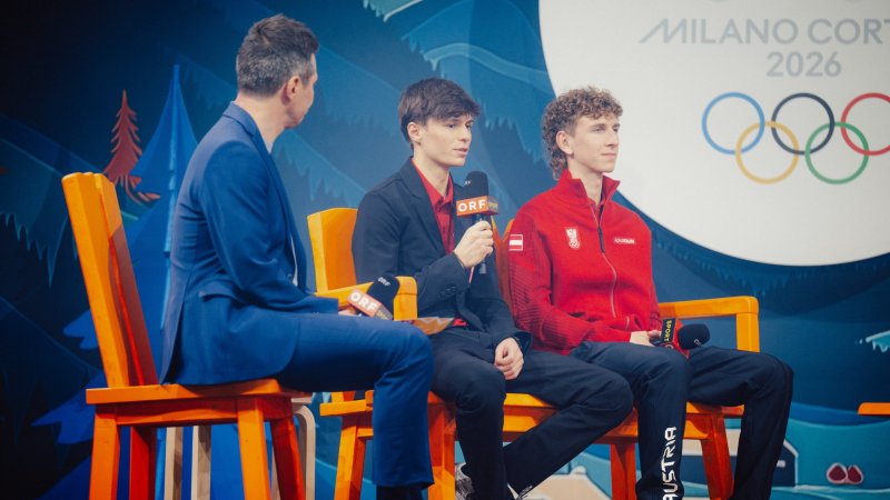 So haben sich Österreichs Olympia-Helden einkleiden lassen