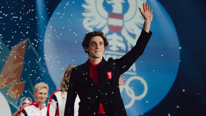 So haben sich Österreichs Olympia-Helden einkleiden lassen