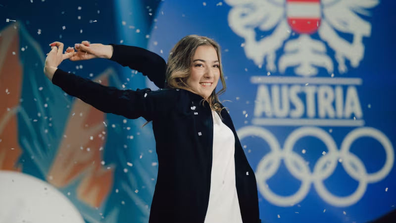So haben sich Österreichs Olympia-Helden einkleiden lassen