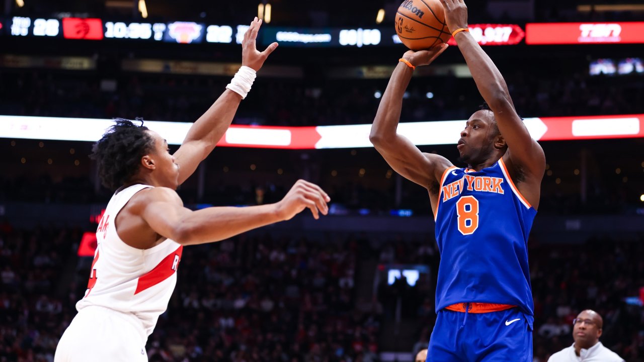 Bild für Pöltl weiter nur Zuschauer: Raptors-Pleite gegen die Knicks