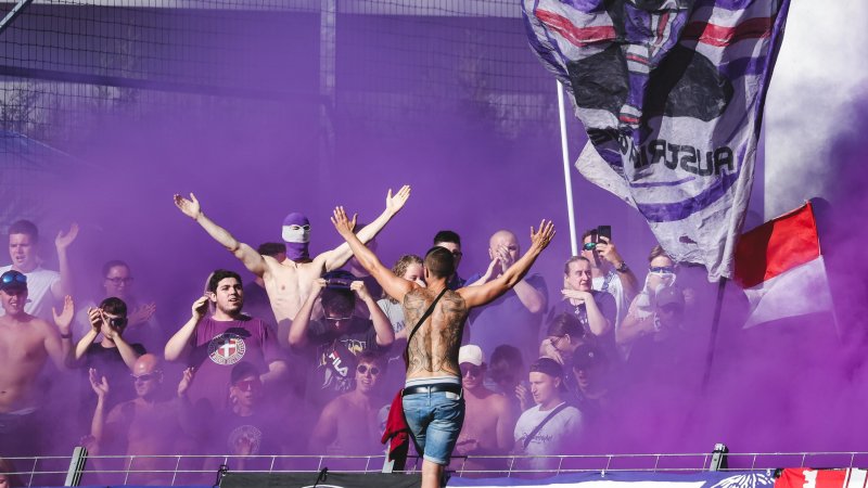Die besten Fan-Bilder der Wiener Austria