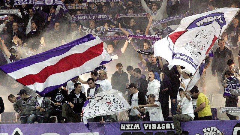 Die besten Fan-Bilder der Wiener Austria