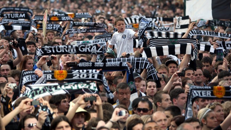 Die besten Fan-Bilder des SK Sturm Graz