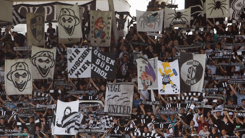 Die besten Fan-Bilder des SK Sturm Graz