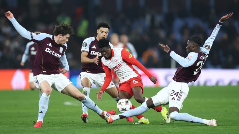 Ausgeschieden! Salzburg vergeigt 2:0-Führung gegen Aston Villa