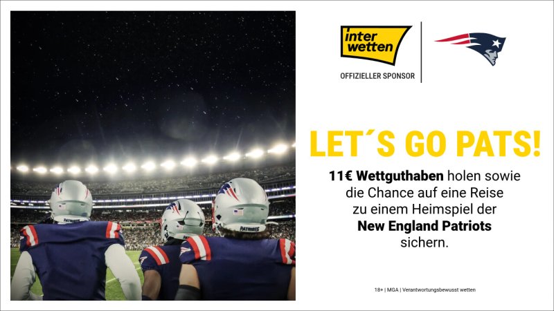 Football-Highlight: Reise zu Patriots-Heimspiel gewinnen