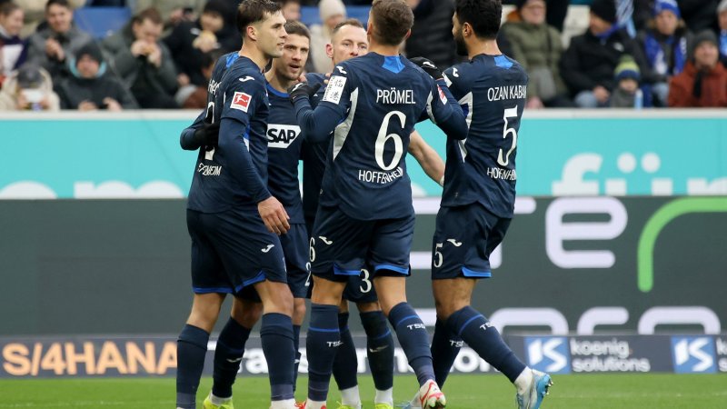 Hoffenheim setzt Siegesserie fort