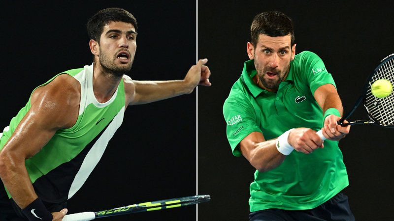 Australian-Open-Finale LIVE: Carlos Alcaraz - Novak Djokovic