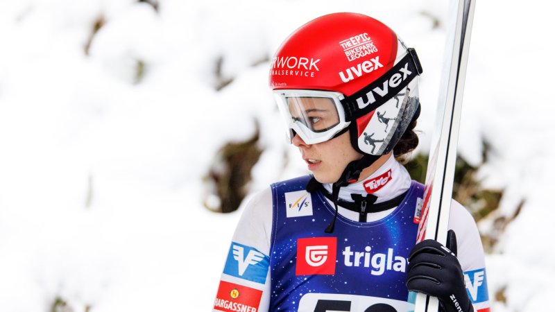 Lisa Eder muss letzten Skisprung-Bewerb vor Olympia auslassen
