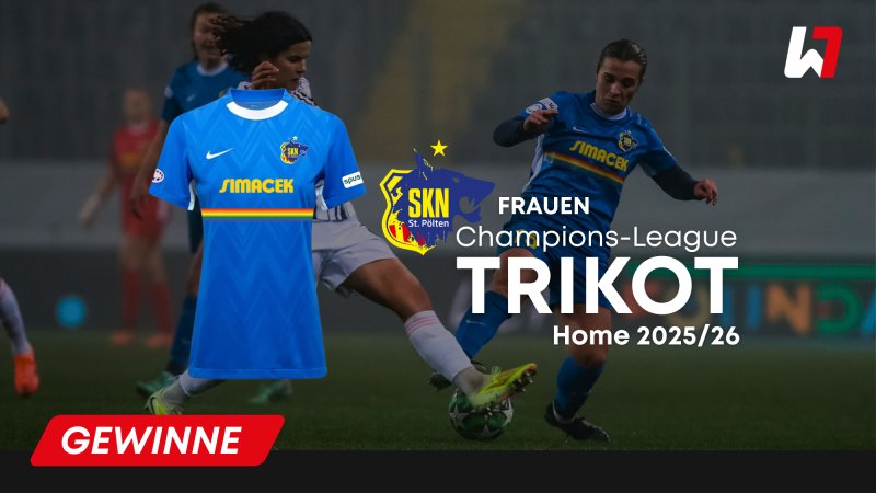 GEWINNSPIEL: Nike SKN St. Pölten Frauen Trikot 2025/26