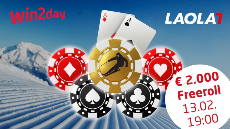 Poker-Freeroll sichern: Jetzt Winter Sport Series spielen