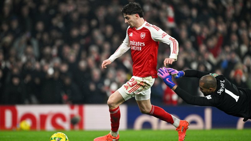 Nach langer Leidenszeit: Havertz schießt Arsenal ins Finale